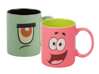 PAR TAZA BOB ESPONJA