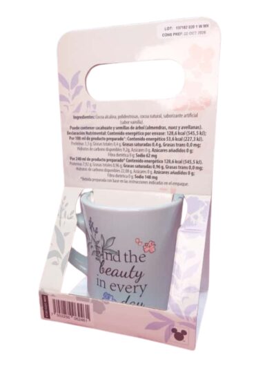 TAZA CON SOBRE DE COCOA SERIE DISNEY IGOR, BAMBI & SIMBA