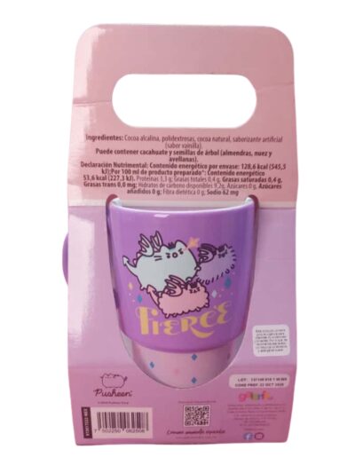 PAR DE TAZA ALTA CON SOBRE DE COCOA PUSHEEN