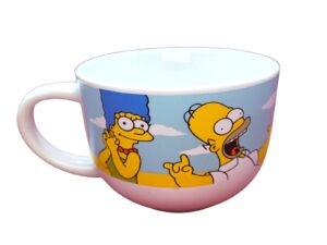 TAZÓN BLANCO LOS SIMPSON