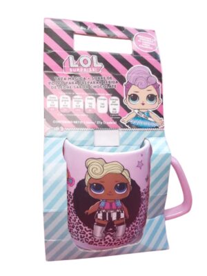 TAZA CON SOBRE DE COCOA LOL SURPRISE