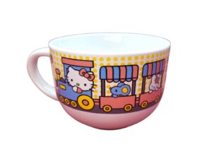 TAZÓN BLANCO HELLO KITTY PUNTOS