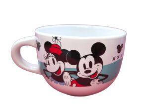 TAZÓN MICKEY Y MINNIE FRANJA