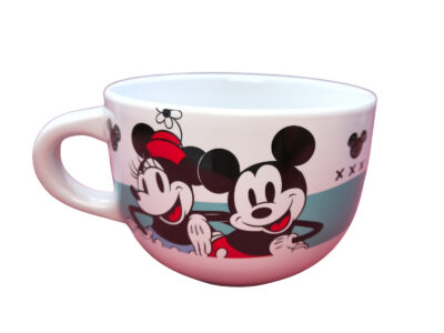 TAZÓN MICKEY Y MINNIE FRANJA