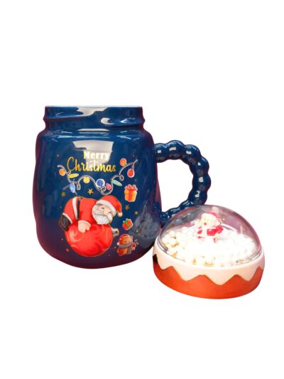 TCB107 TARRO DE NAVIDAD CON TAPA 2PCS