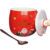 CY8451 TAZA NAVIDAD CON TAPA Y ASA 3D SERIE 3PCS