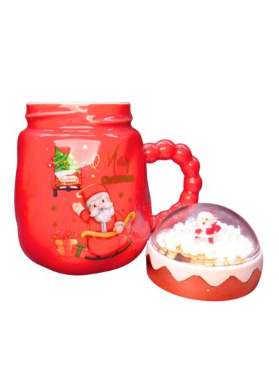 TCB107 TARRO DE NAVIDAD CON TAPA 2PCS