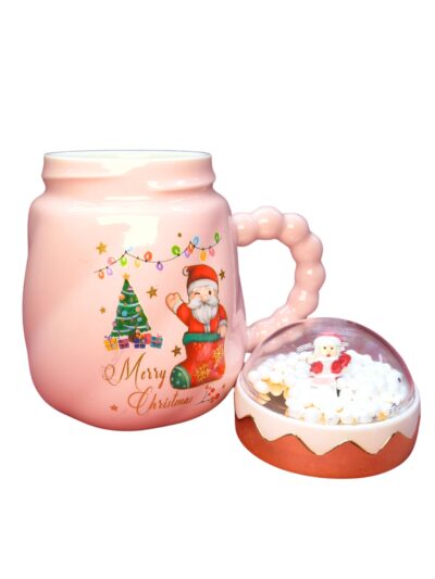 TCB107 TARRO DE NAVIDAD CON TAPA 2PCS