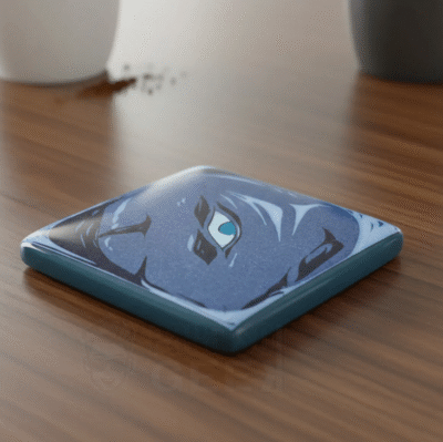 TAZA CON TAPA JUJUTSU KAISEN PRISION REALM SATORU GOJO