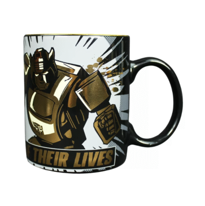 TAZA METALIZADA TRANSFORMERS BUMBLEBEE