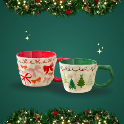 TAZAS NAVIDAD ASA COLOR