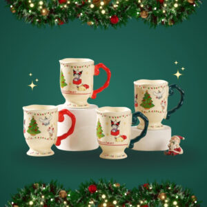 TAZAS NAVIDAD SANRIO ASA DE COLOR